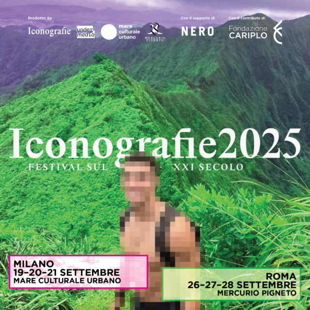 Iconografie Festival 2025 Locandina del Festival di Iconografie 2025